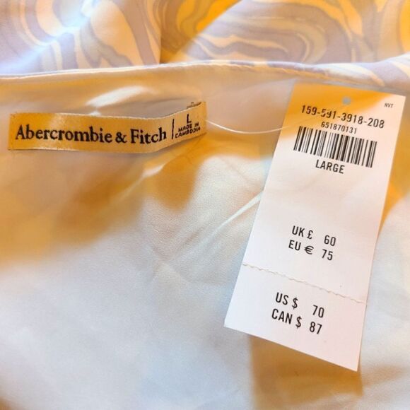 Abercrombie & Fitch Halter Dress Size Large - Picture 5 of 10
